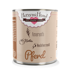 HerzensHund Pferd mit Amaranth 800 g
