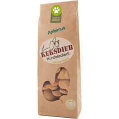 KEKSDIEB Hundeleckerli Apfelmus Herzen 100 g