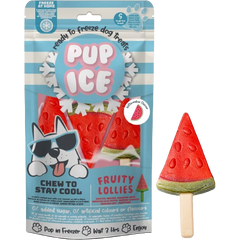 Imaginelles Pup Ice Dog Snack Fruity Lollies Watermelon S