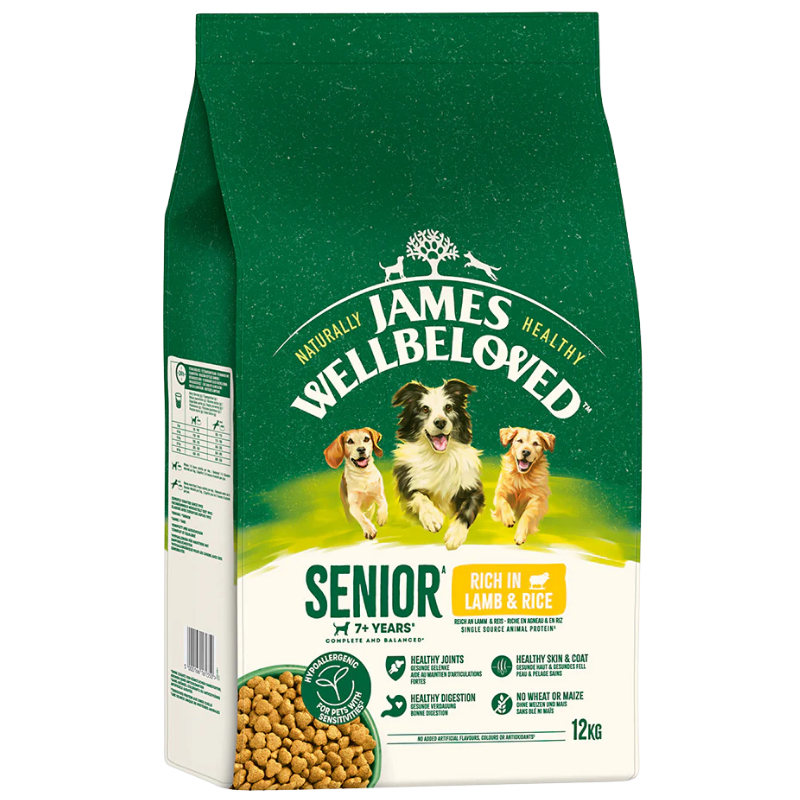James Wellbeloved Dog Senior Lamm & Reis