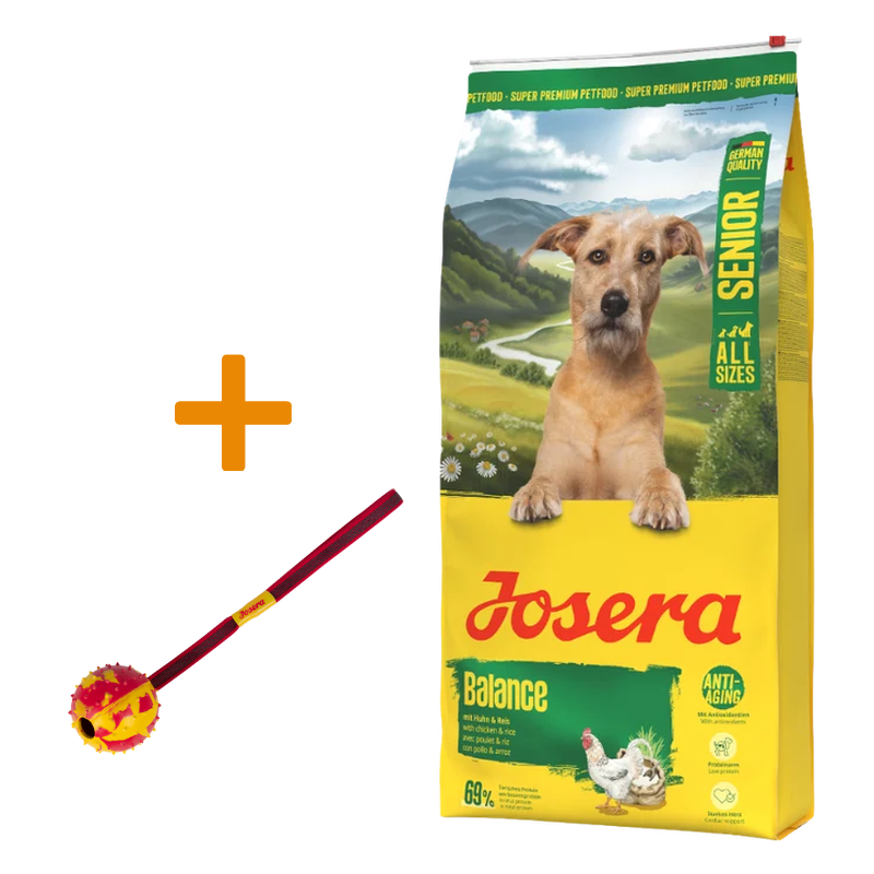 Josera Balance Senior 12,5 kg + GRATIS Josera Wurfball