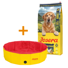 Josera Chicken & Sweet Potato Medi/Maxi 12,5 kg + GRATIS Josera Hundepool