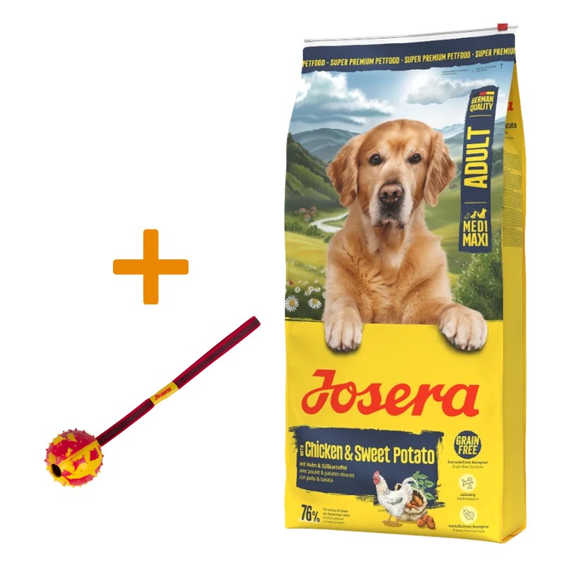 Josera Huhn & Süßkartoffel 12,5 kg + GRATIS Josera Wurfball