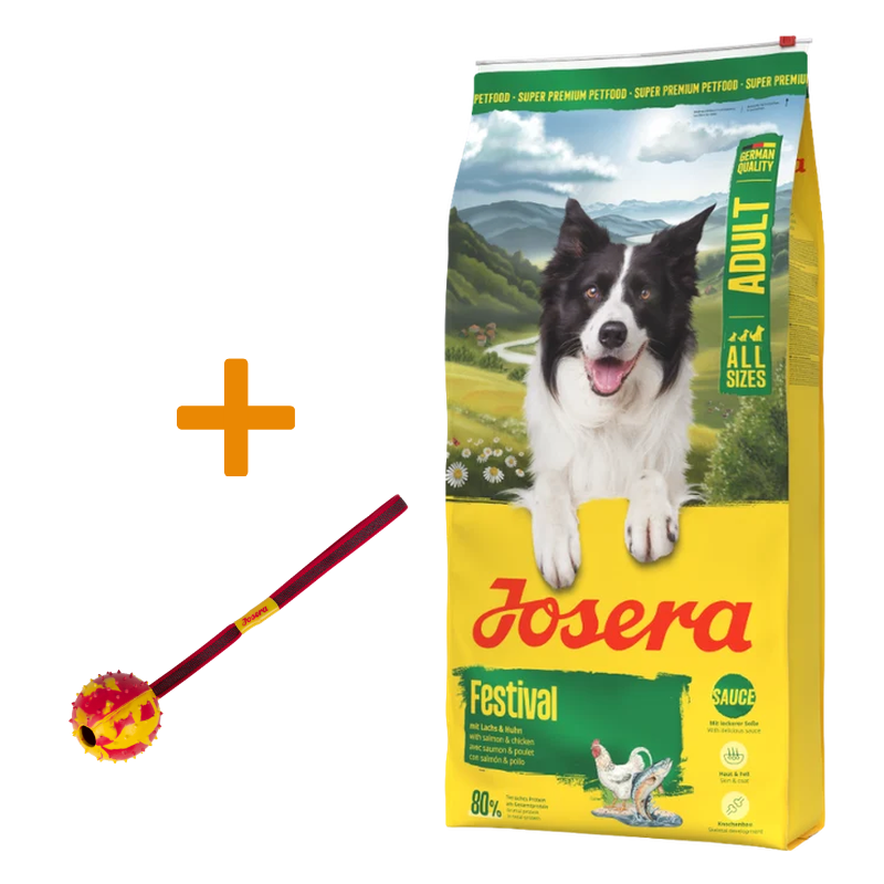 Josera Festival 12,5 kg + GRATIS Josera Wurfball