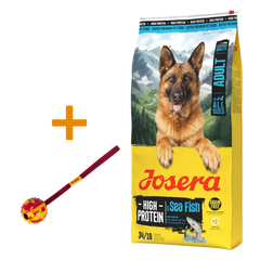 Josera High Protein Seefisch 12,5 kg + GRATIS Josera Wurfball