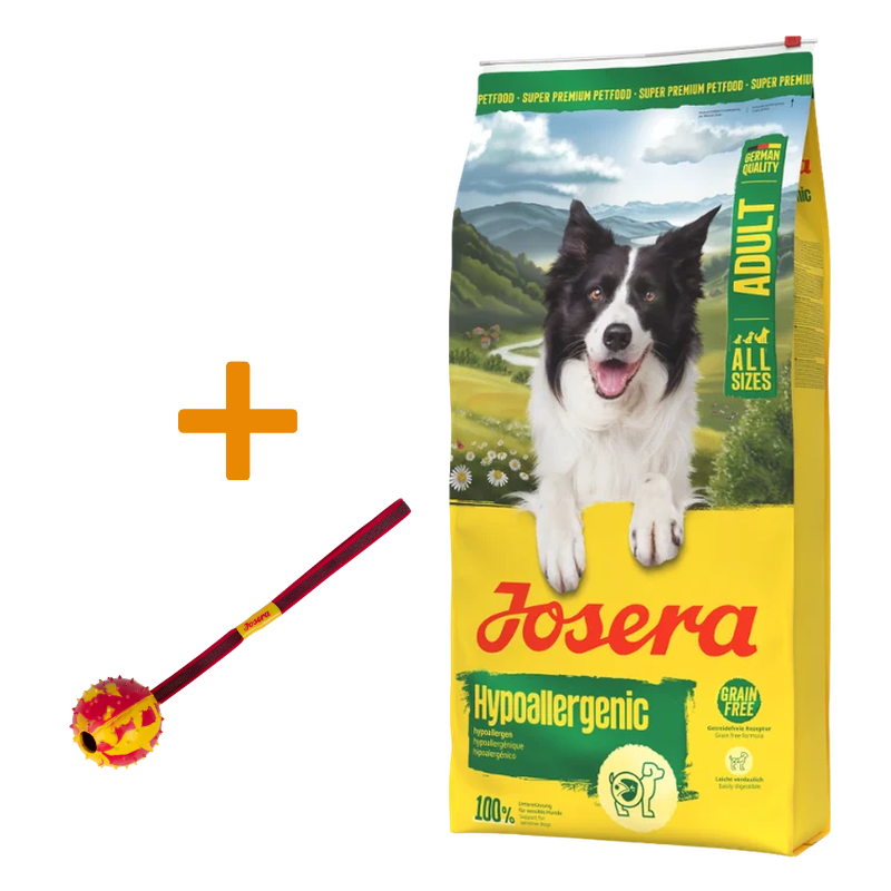Josera Hypoallergenic 12,5 kg + GRATIS Josera Wurfball
