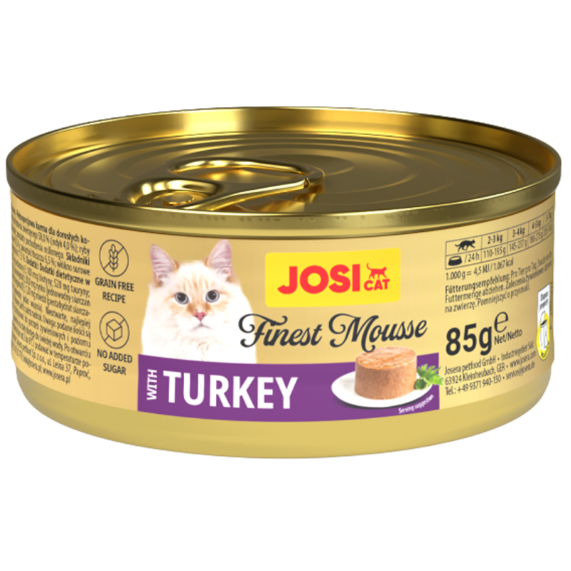 Josera JosiCat Finest Mousse with Turkey 85 g