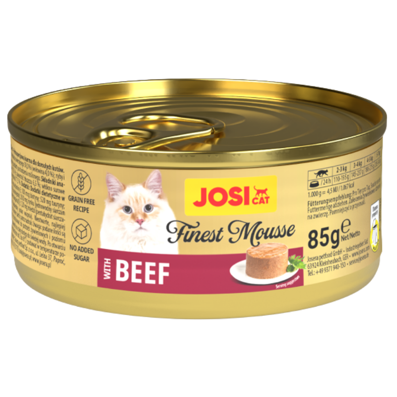 JosiCat Finest Mousse with Beef 85 g günstig kaufen