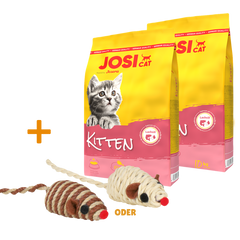 Josera JosiCat Kitten 2 x 10 kg + GRATIS TRIXIE Spielmaus