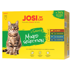 Josera JosiCat Multipack Sauce Mixed Selection 12x85 g