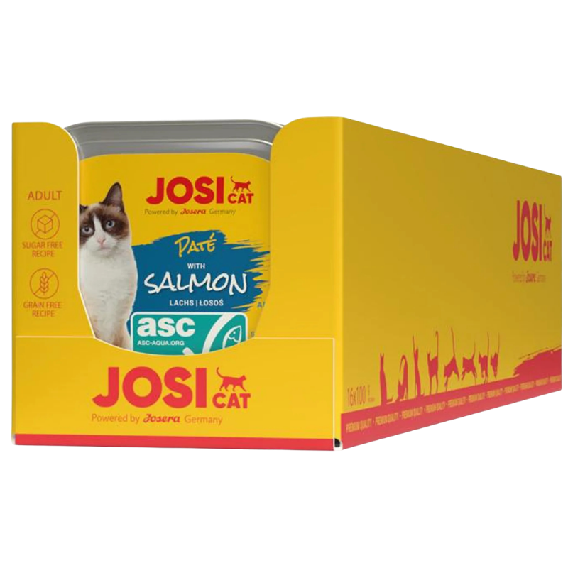 Josera JosiCat Paté ASC Salmon 100 g