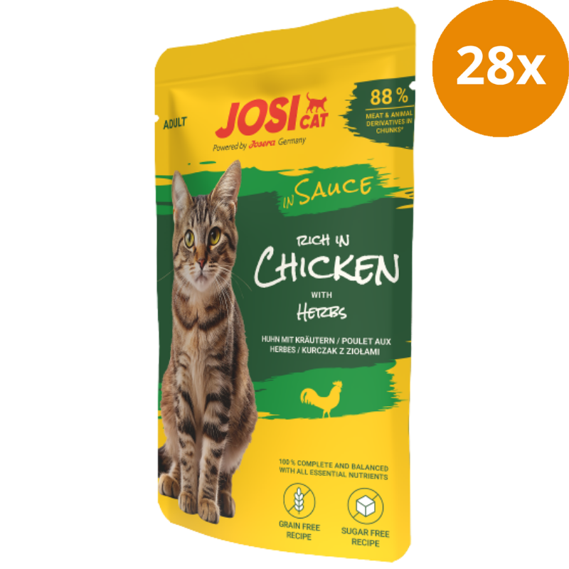 Josera JosiCat rich in Chicken in Sauce 85 g