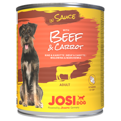 Josera JosiDog Dose Beef & Carrot in Sauce 830 g