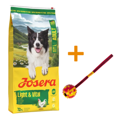 Josera Light & Vital 12,5 kg + GRATIS Josera Wurfball