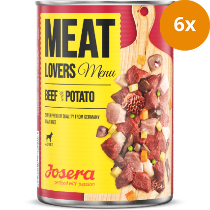 Josera Meat Lovers Menü Beef with Potato 400 g