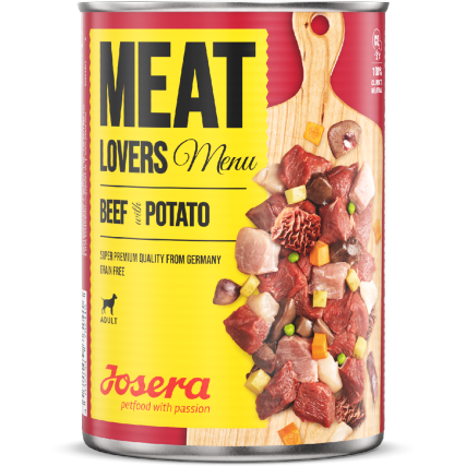 Josera Meat Lovers Menü - Beef with Potato 800 g