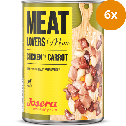 Josera Meat Lovers Menü Chicken with Carrot  400 g