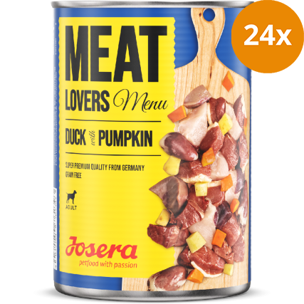 Josera Meat Lovers Menü Duck with Pumpkin 400 g