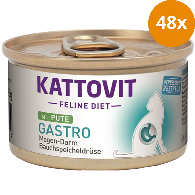 Kattovit Feline Diet Dose Gastro Pute 85 g