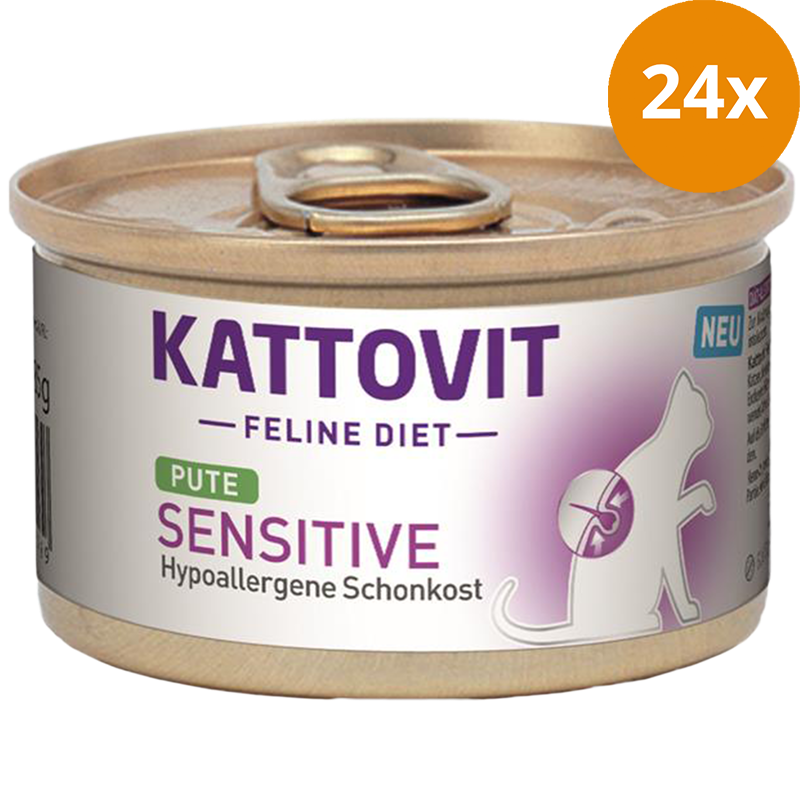 Kattovit Feline Diet Dose Sensitive Pute 85 g