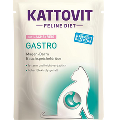 Kattovit Feline Diet Gastro Lachs & Reis 85 g