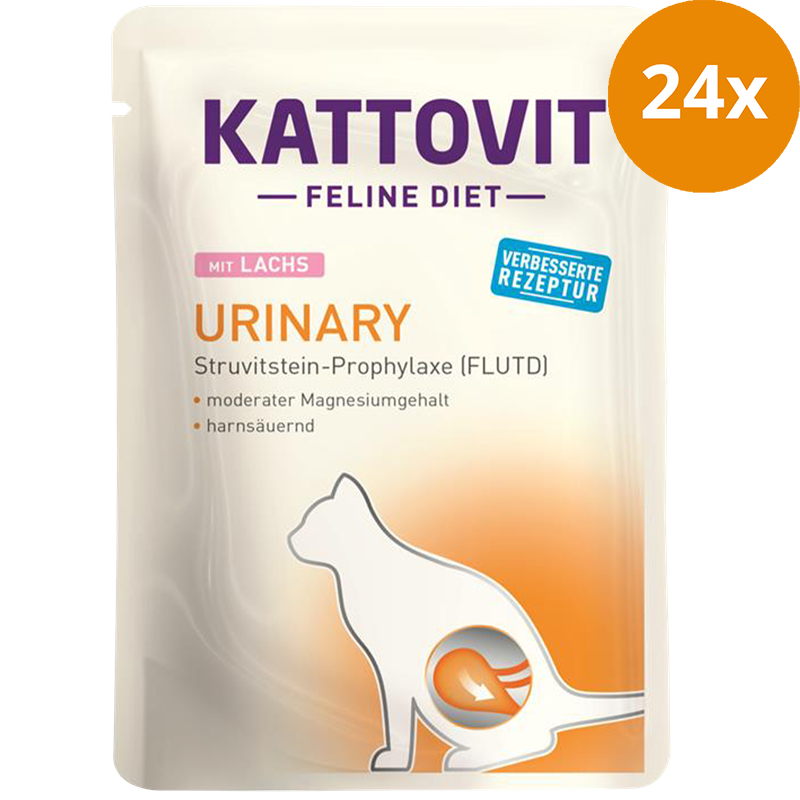 Kattovit Feline Diet Urinary Lachs 85 g