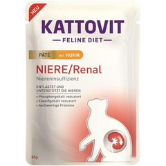 Kattovit PB Feline Diet Niere/Renal Paté mit Huhn 85 g