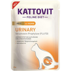 Kattovit PB Feline Diet Urinary Paté mit Huhn 85 g