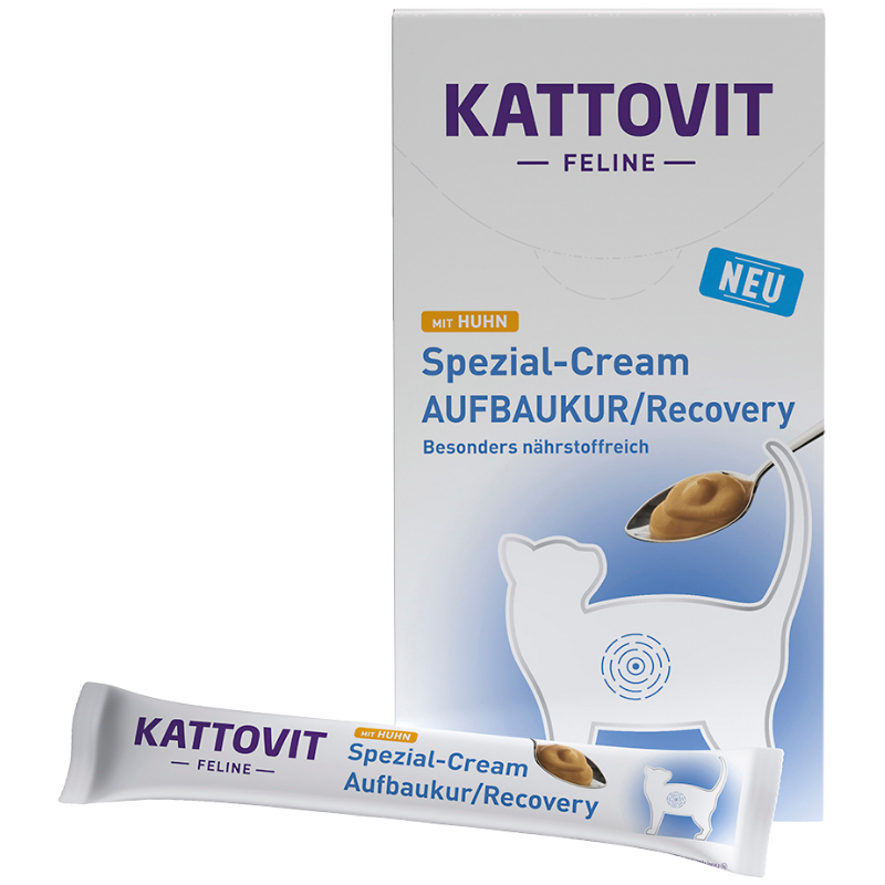 Kattovit Spezial-Cream Aufbaukur/Recovery mit Huhn 6 x 16 g