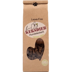 KEKSDIEB Hundeleckerli Lachs Fitis getreidefrei 125 g