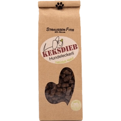 KEKSDIEB Hundeleckerli Straußen Fitis getreidefrei 125 g