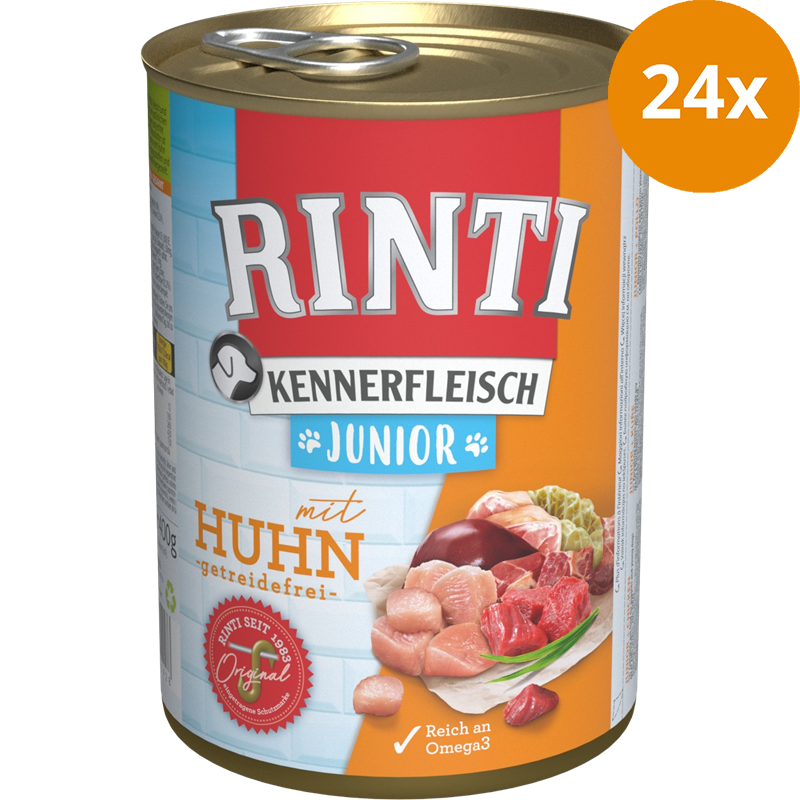 Rinti Kennerfleisch Junior Huhn 400 g
