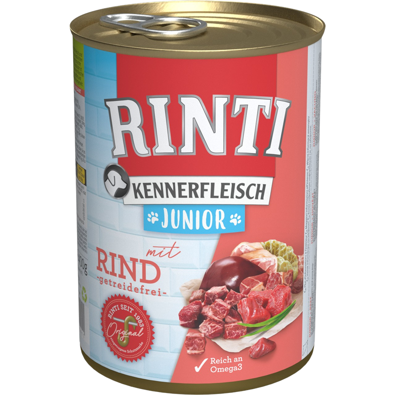 Rinti Kennerfleisch Junior Rind 400 g