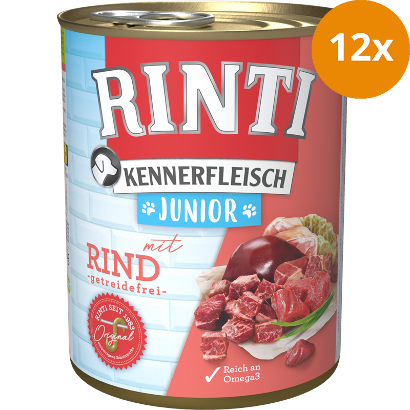 Rinti Kennerfleisch Junior Rind 800 g