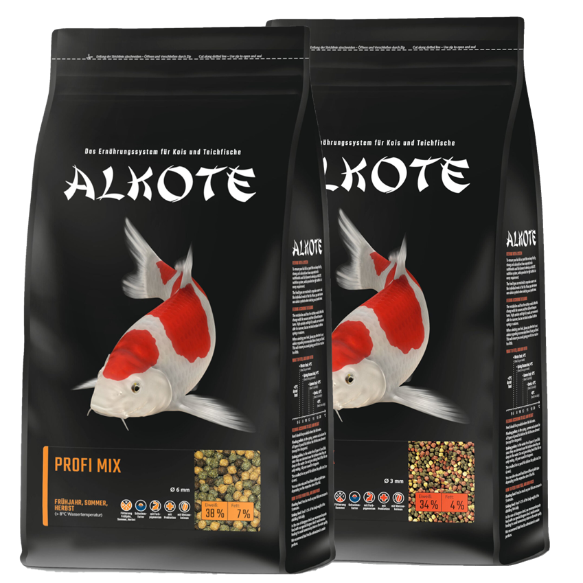 Kombipaket ALKOTE Profi-Mix 6 mm 9 kg + ALKOTE Multi-Mix 3 mm 9 kg