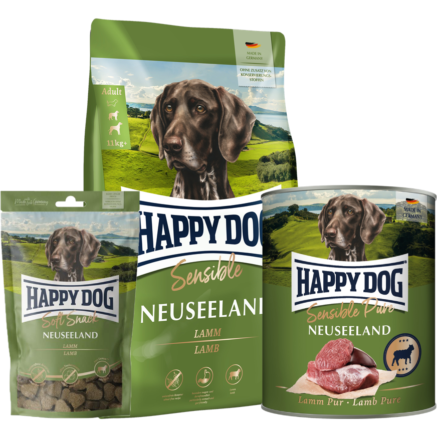 Kombipaket Happy Dog Neuseeland