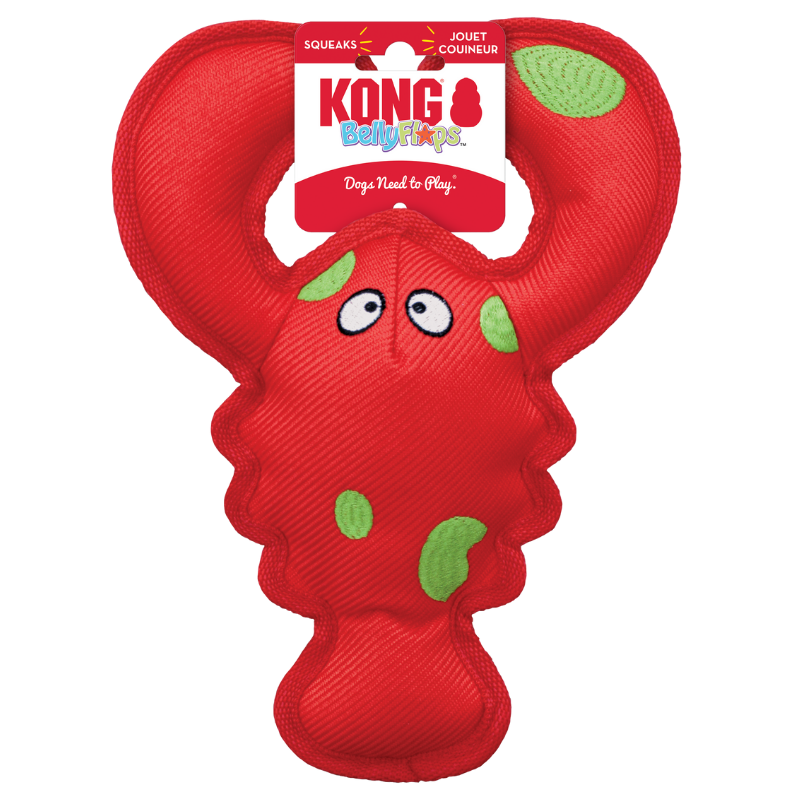 KONG Belly Flops Lobster
