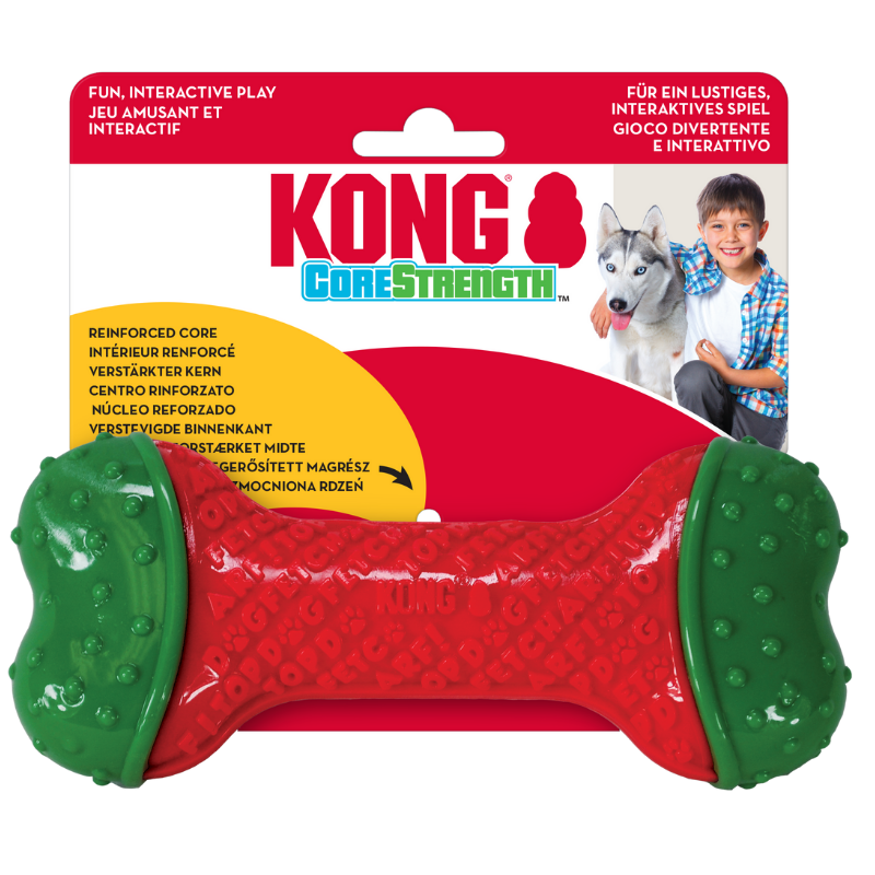 KONG Holiday CoreStrength Bone