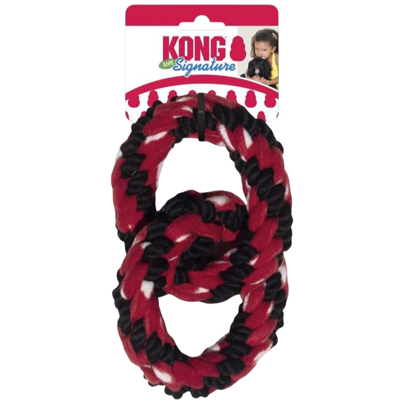 KONG Signature Rope Double Ring Tug