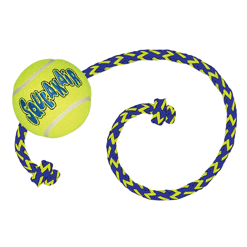 KONG SqueakAir Balls mit Seil