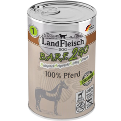 LandFleisch B.A.R.F.2GO Exklusiv Pferd 400 g