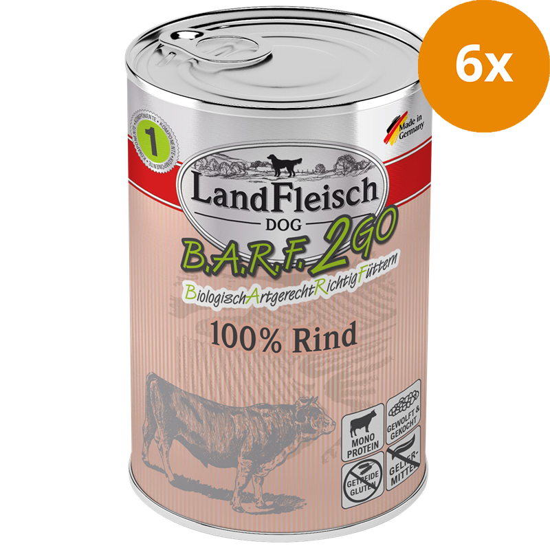 LandFleisch B.A.R.F.2GO Rind 400 g