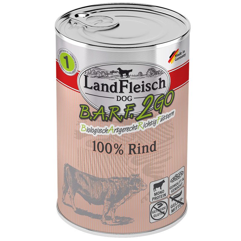LandFleisch B.A.R.F.2GO Rind 400 g