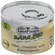 LandFleisch B.A.R.F.2GO Obst, Gemüse und Kräuterpesto Gold 200 g