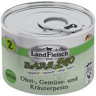 LandFleisch B.A.R.F.2GO Obst, Gemüse und Kräuterpesto Grün 200 g