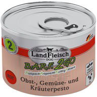 LandFleisch B.A.R.F.2GO Obst, Gemüse und Kräuterpesto Rot 200 g