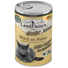 LandFleisch Cat Senior Huhn extra mager 400 g