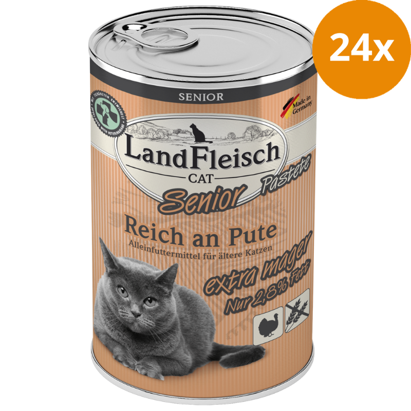 LandFleisch Cat Senior Pute extra mager 400 g