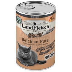 LandFleisch Cat Senior Pute extra mager 400 g