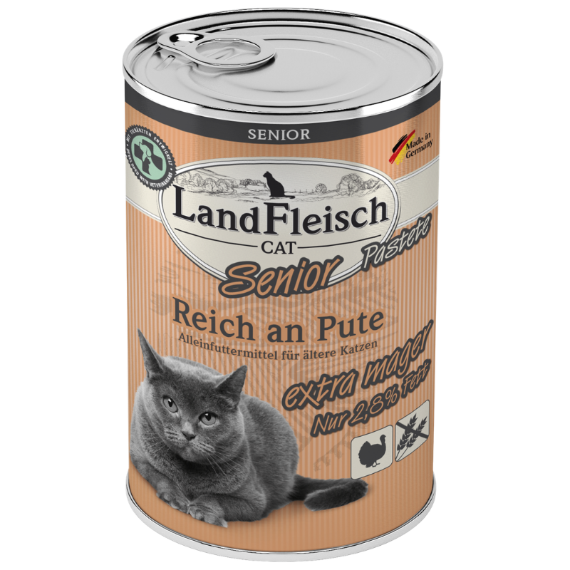 LandFleisch Cat Senior Pute extra mager 400 g